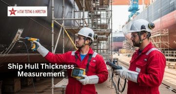 Ship hull thickness measurement