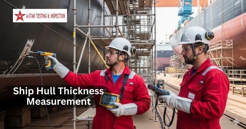 Ship hull thickness measurement